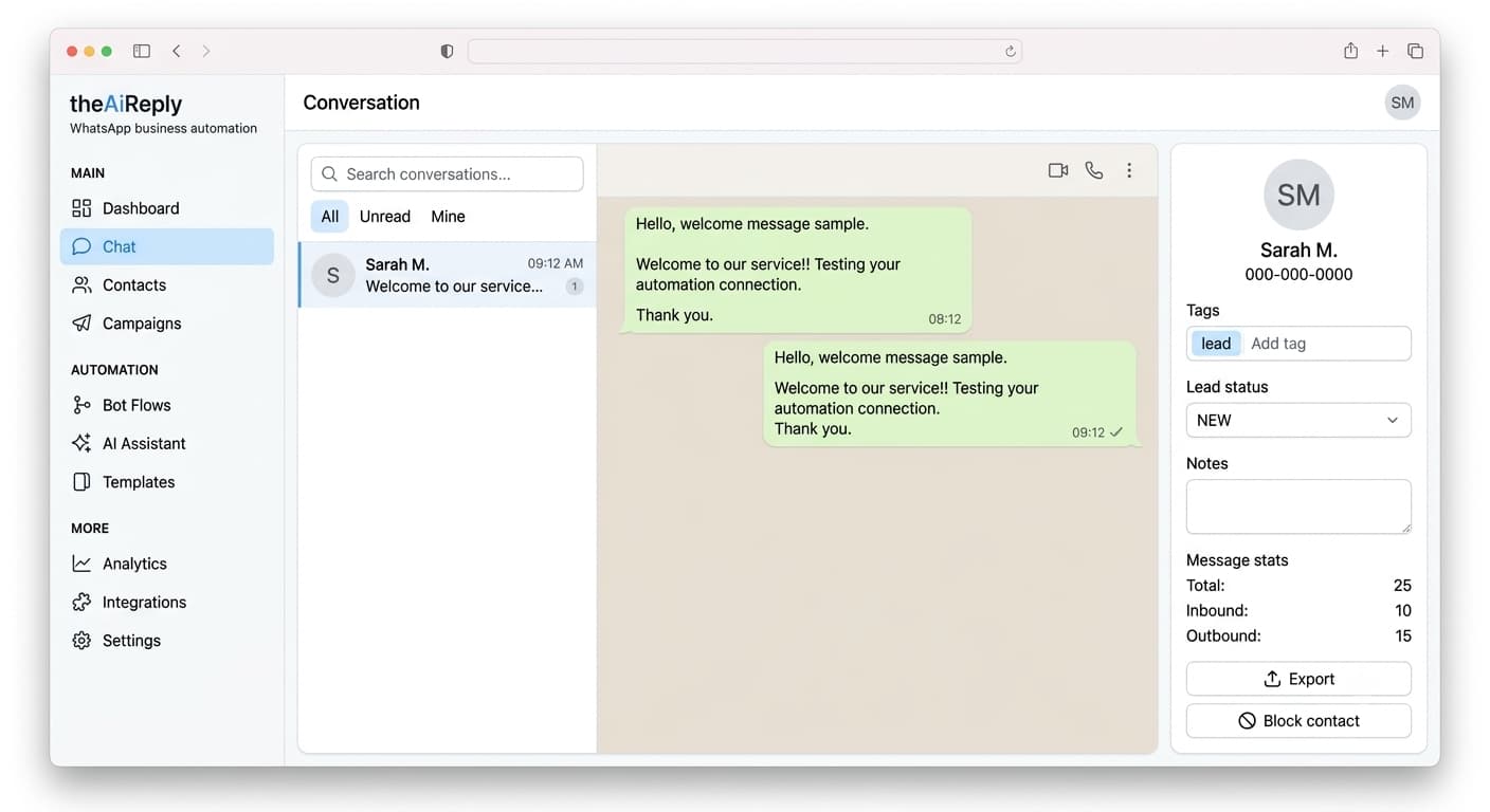 theaireply chat