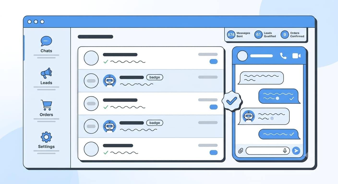 the ai reply dashboard